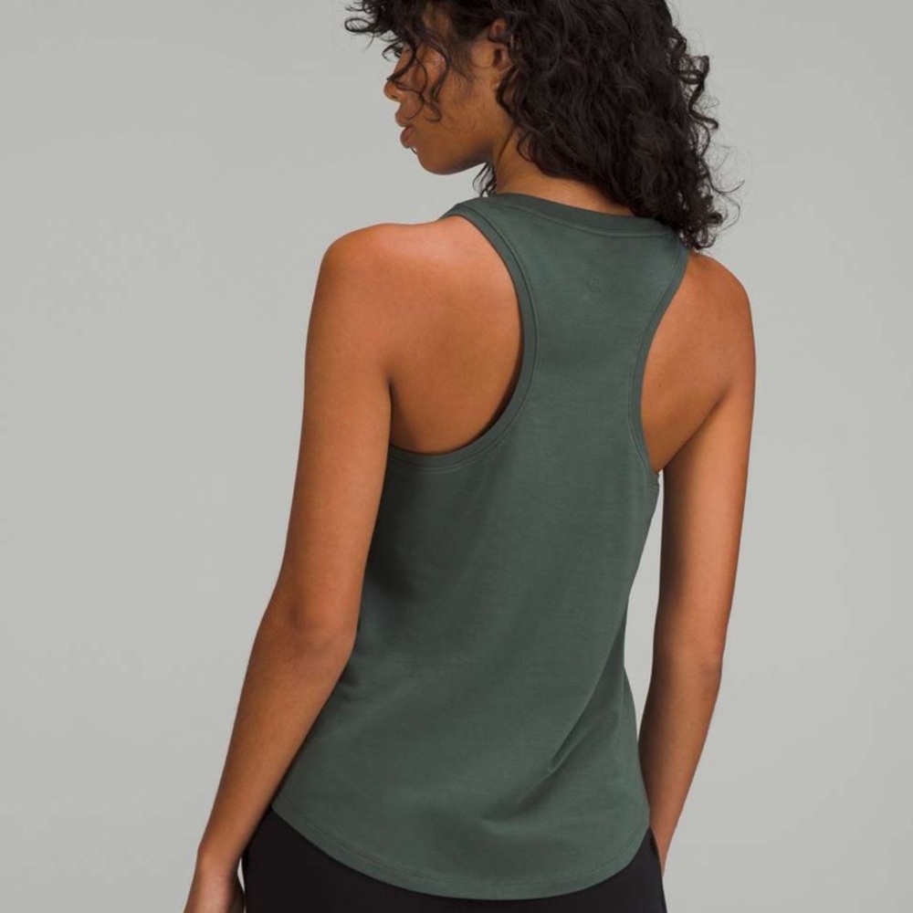 lululemon athletica Deep Olive Scoop Neck Tank - Picture 2 of 6